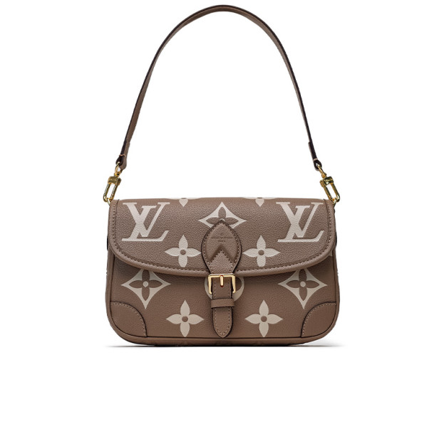 Сумка Louis Vuitton Diane Monogram Empreinte Leather Tourterelle Creme 89441255