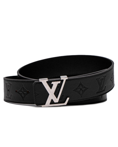 Ремінь Louis Vuitton Shadow 40mm Belt Black Silver