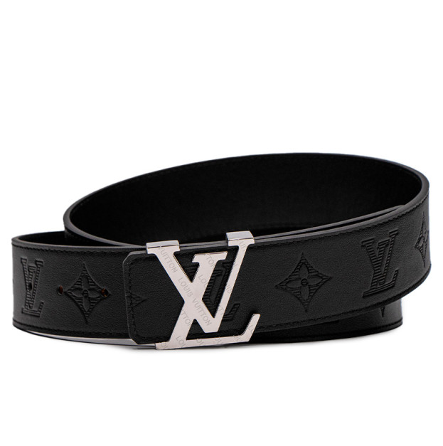 Ремінь Louis Vuitton Shadow 40mm Belt Black Silver