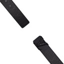 Louis Vuitton Leather Belt 40mm Embossing All Black