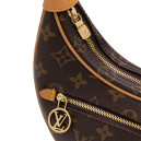 Louis Vuitton Loop Handbag Monogram Brown in Coated Canvas 89555400