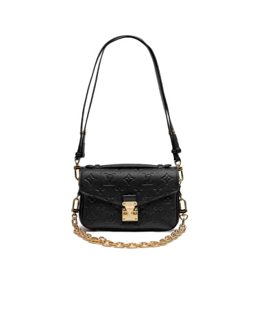 Louis Vuitton Pochette Metis East West Bag Black 89566778