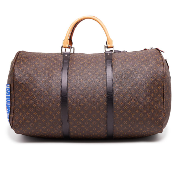 Сумка Louis Vuitton Keepall Bandouliere Bag Limited Edition Patchwork Monogram E 72896638