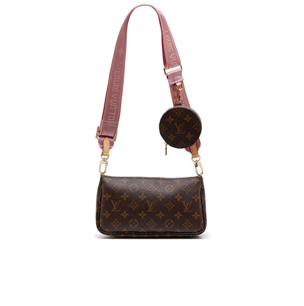 Сумка Louis Vuitton Multi Pochette Brown Pink 89580285
