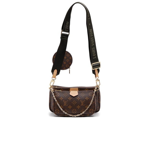 Сумка Louis Vuitton Multi Pochette Brown Green 89580295