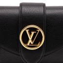 Louis Vuitton Pont 9 Soft PM Black Leather Bag 89565600