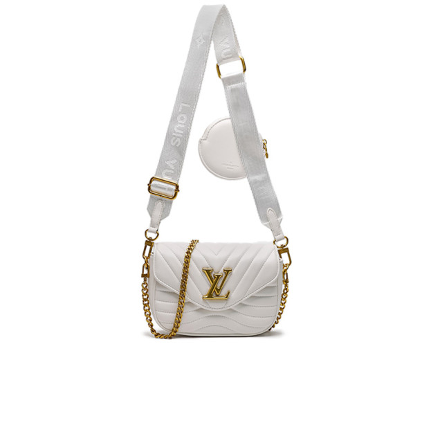 Сумка Louis Vuitton New Wave Multi Pochette Bag White Gold 89569590