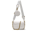 Louis Vuitton New Wave Multi Pochette Bag White Gold 89569590