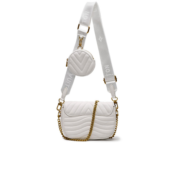 Сумка Louis Vuitton New Wave Multi Pochette Bag White Gold 89569590