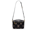 Сумка Louis Vuitton Pochette Métis Black & Beige Monogram Empreinte Giant Premium 89746285