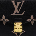 Сумка Louis Vuitton Pochette Métis Black & Beige Monogram Empreinte Giant Premium 89746285