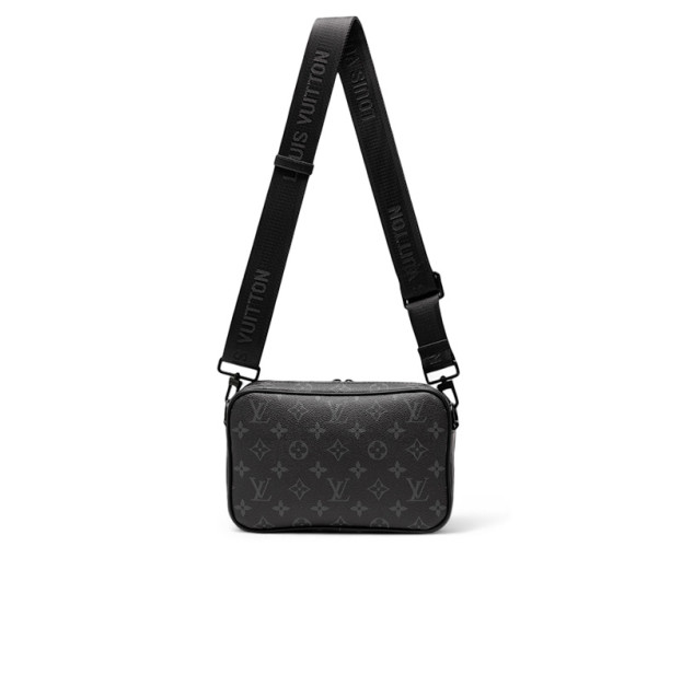 Сумка Louis Vuitton Alpha Wearable Wallet Grey Black 89569601