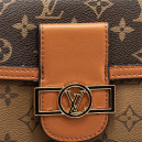 Сумка Louis Vuitton Dauphine MM Bag Beige 81215430