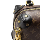 Сумка Louis Vuitton Monogram Petite Malle Souple Canvas Shoulder Bag Brown Black 81216980