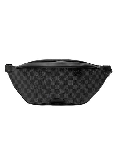 Сумка Louis Vuitton Discovery PM Bumbag Grey Chess Canvas M46732