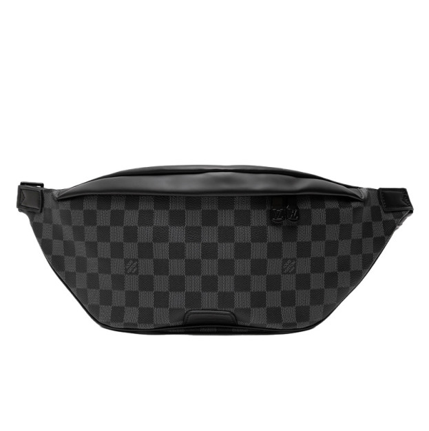 Сумка Louis Vuitton Discovery PM Bumbag Grey Chess Canvas M46732
