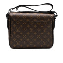 Сумка Louis Vuitton District PM Monogram Macassar Canvas Brown JC188483
