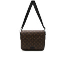 Сумка Louis Vuitton District PM Monogram Macassar Canvas Brown JC188483