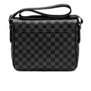 Сумка Louis Vuitton District PM Monogram Macassar Canvas Black Chess JC188485