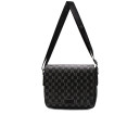 Сумка Louis Vuitton District PM Monogram Macassar Canvas Black Chess JC188485