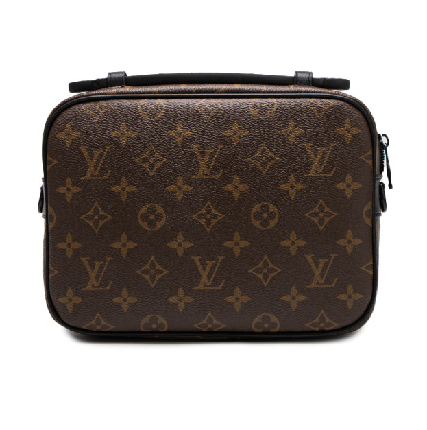 Сумка Louis Vuitton S Lock Messenger Damier Graphite Canvas Brown JC1216495