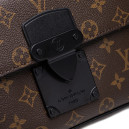 Сумка Louis Vuitton S Lock Messenger Damier Graphite Canvas Brown JC1216495
