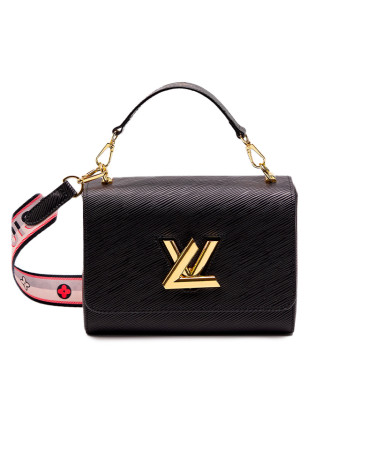 Louis Vuitton Twist MM Bag Black Gold L226097