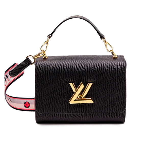 Сумка Louis Vuitton Twist MM Bag Black Gold L226097