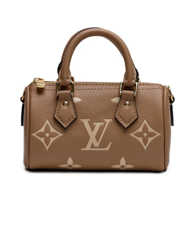 Louis Vuitton Speedy Nano Monogram Empreinte Bicolor Bag M46575
