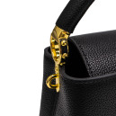 Сумка Louis Vuitton Capucines Mini Black Gold M14976