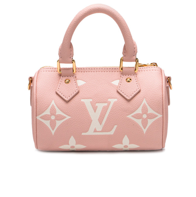 Сумка Louis Vuitton Speedy Nano Monogram Empreinte Leather Rose M46560