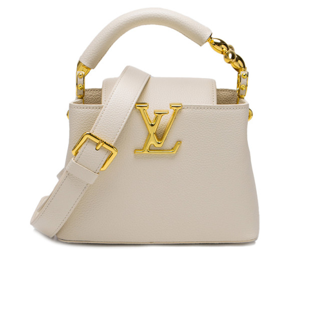 Сумка Louis Vuitton Capucines Mini White Gold M14988