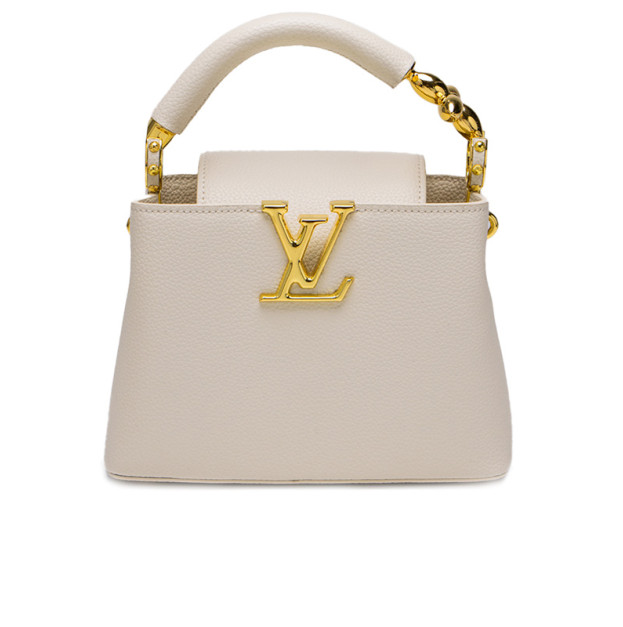 Сумка Louis Vuitton Capucines Mini White Gold M14988