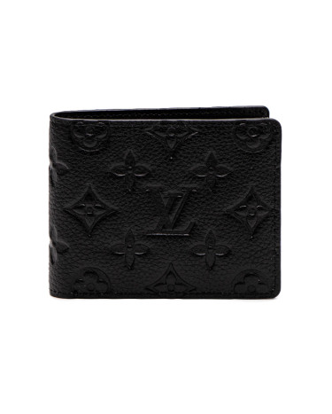 Гаманець Louis Vuitton Multiple Wallet Monogram Taurillon Leather Black