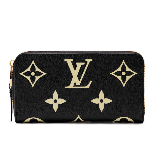 Гаманець Louis Vuitton Clemence Wallet Bicolor Black Cream