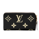 Гаманець Louis Vuitton Clemence Wallet Bicolor Black Cream