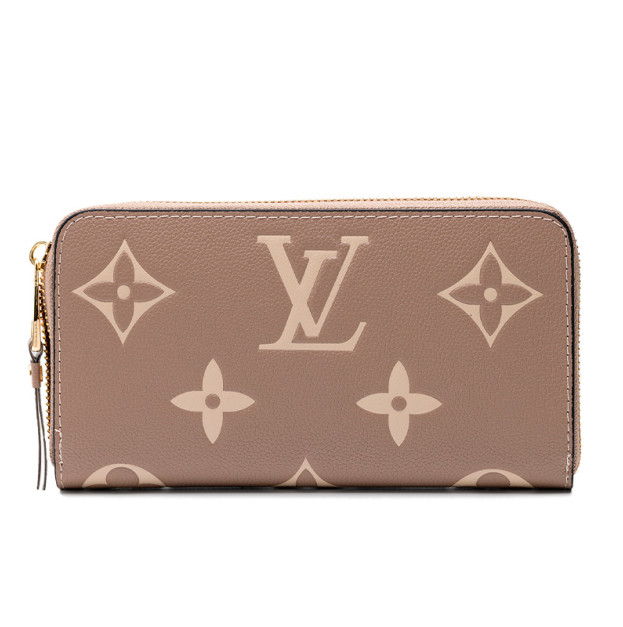 Гаманець Louis Vuitton Clemence Wallet Bicolor Beige Cream