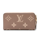 Гаманець Louis Vuitton Clemence Wallet Bicolor Beige Cream