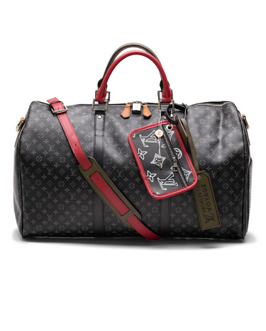 Сумка Louis Vuitton Keepall Bandouliere Bag Limited Edition Patchwork Monogram E 72896636