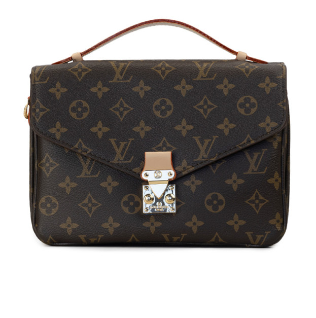 Louis Vuitton Pochette Metis Monogram Dark Brown Bag 89331255