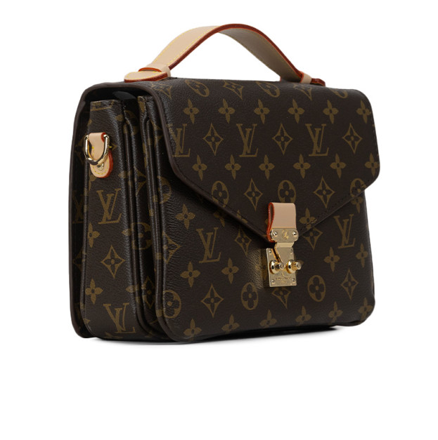Louis Vuitton Pochette Metis Monogram Dark Brown Bag 89331255