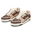 Louis Vuitton Trainer Monogram Damier Brown Ebene 1AAST7