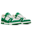 Louis Vuitton Trainer Green Monogram Denim 1A9JHV