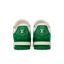 Louis Vuitton Trainer Green Monogram Denim 1A9JHV