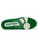 Louis Vuitton Trainer Green Monogram Denim 1A9JHV