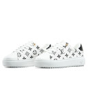Louis Vuitton Trainer Time Out Monogram Blanc White Black