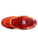 Louis Vuitton Skate Sneaker Red Mix Orange Cowhide
