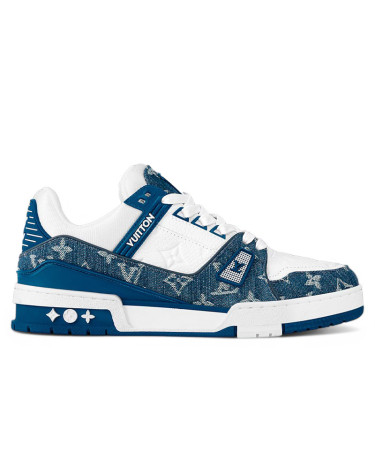 Louis Vuitton Trainer Monogram Denim Light Blue 1AC2AS