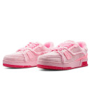 Louis Vuitton Trainer Triple Pink
