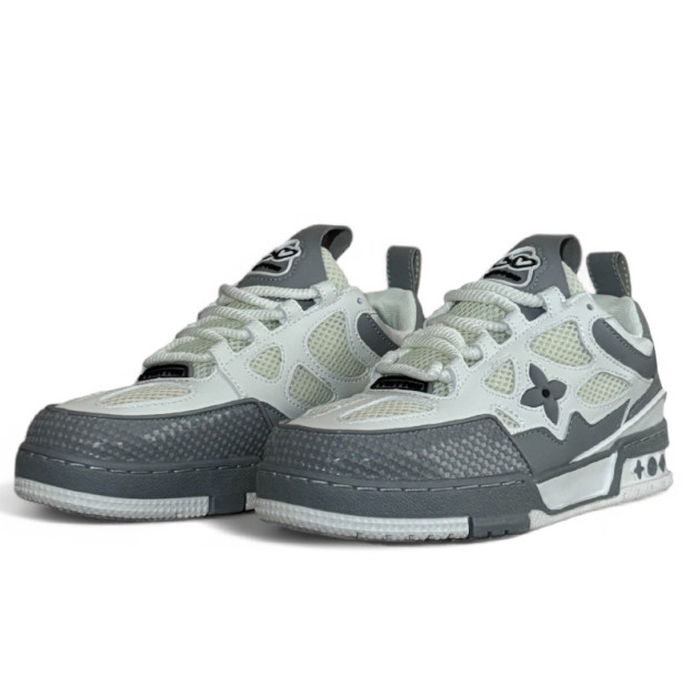 Louis Vuitton Skate Sneaker White Grey